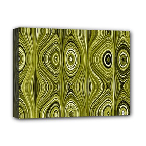 Electric Field Art Xxxv Deluxe Canvas 16  X 12  (stretched)  by okhismakingart