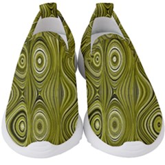 Electric Field Art Xxxv Kids  Slip On Sneakers