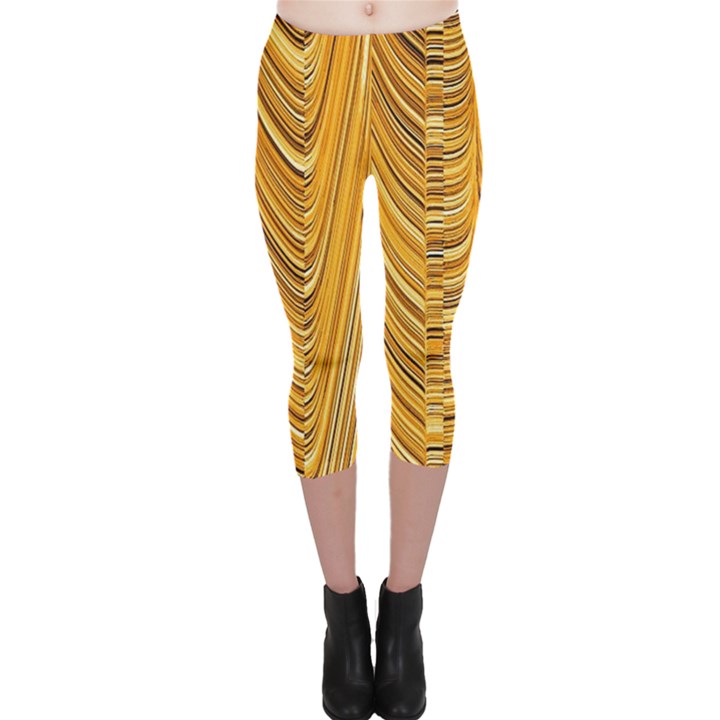 Electric Field Art XXXVI Capri Leggings 