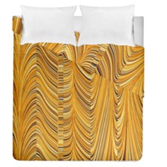 Electric Field Art Xxxvi Duvet Cover Double Side (queen Size) by okhismakingart