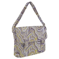 Electric Field Art Xxxvii Buckle Messenger Bag