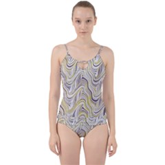 Electric Field Art Xxxvii Cut Out Top Tankini Set by okhismakingart