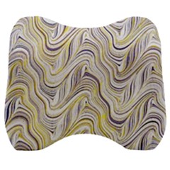 Electric Field Art Xxxvii Velour Head Support Cushion