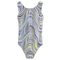 Electric Field Art Xxxvii Kids  Cut-out Back One Piece Swimsuit