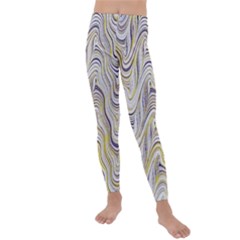 Electric Field Art Xxxvii Kids  Lightweight Velour Leggings by okhismakingart