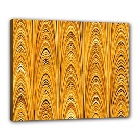 Electric Field Art Xxxix Canvas 20  X 16  (stretched) by okhismakingart