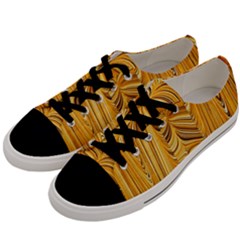 Electric Field Art Xl Men s Low Top Canvas Sneakers by okhismakingart