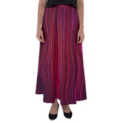 Electric Field Art Xli Flared Maxi Skirt by okhismakingart