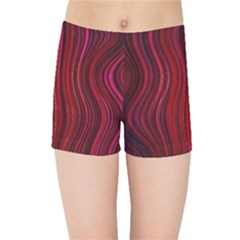 Electric Field Art Xli Kids  Sports Shorts by okhismakingart