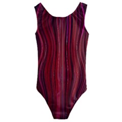 Electric Field Art Xli Kids  Cut-out Back One Piece Swimsuit