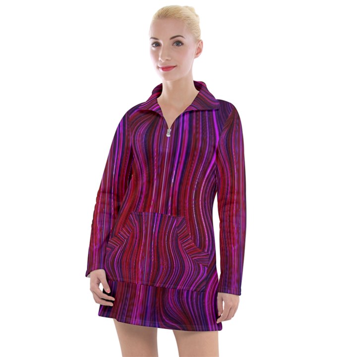 Electric Field Art XLII Women s Hoodie Dress