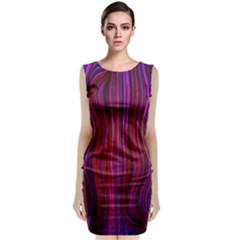 Electric Field Art Xlii Classic Sleeveless Midi Dress by okhismakingart