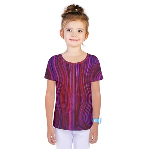 Electric Field Art Xlii Kids  One Piece Tee by okhismakingart