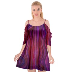 Electric Field Art Xlii Cutout Spaghetti Strap Chiffon Dress by okhismakingart