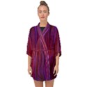 Electric Field Art XLII Half Sleeve Chiffon Kimono View1