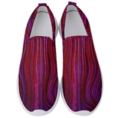 Electric Field Art Xlii Men s Slip On Sneakers by okhismakingart