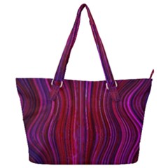 Electric Field Art Xlii Full Print Shoulder Bag