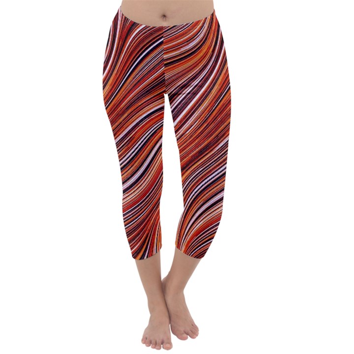 Electric Field Art XLIII Capri Winter Leggings 