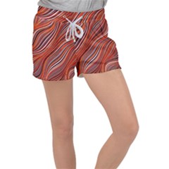 Electric Field Art Xliii Women s Velour Lounge Shorts