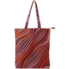 Electric Field Art Xliii Double Zip Up Tote Bag