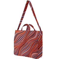 Electric Field Art Xliii Square Shoulder Tote Bag