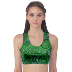 Electric Field Art Xliv Sports Bra by okhismakingart