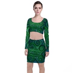 Electric Field Art Xliv Top And Skirt Sets by okhismakingart