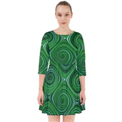 Electric Field Art Xliv Smock Dress