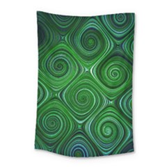 Electric Field Art Xliv Small Tapestry by okhismakingart