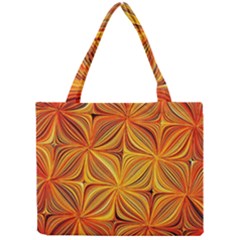 Electric Field Art Xlv Mini Tote Bag by okhismakingart