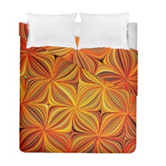 Electric Field Art Xlv Duvet Cover Double Side (full/ Double Size) by okhismakingart