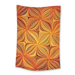 Electric Field Art Xlv Small Tapestry by okhismakingart