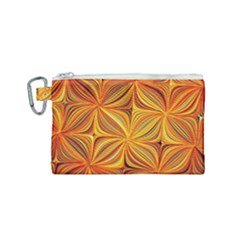 Electric Field Art Xlv Canvas Cosmetic Bag (small) by okhismakingart