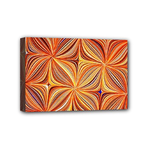 Electric Field Art Xlvi Mini Canvas 6  X 4  (stretched) by okhismakingart