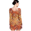 Electric Field Art XLVI Long Sleeve Bodycon Dress View2