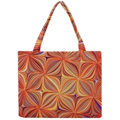 Electric Field Art Xlvi Mini Tote Bag by okhismakingart