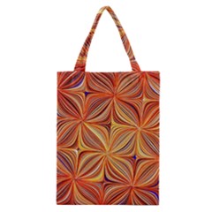 Electric Field Art Xlvi Classic Tote Bag by okhismakingart