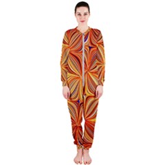 Electric Field Art Xlvi Onepiece Jumpsuit (ladies)  by okhismakingart