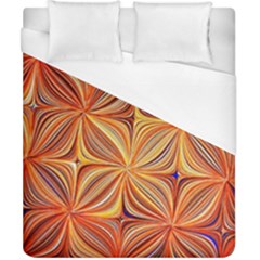 Electric Field Art Xlvi Duvet Cover (california King Size) by okhismakingart