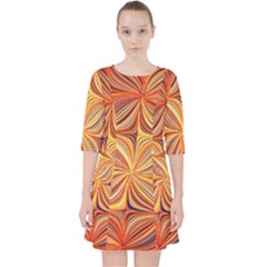 Electric Field Art Xlvi Pocket Dress by okhismakingart