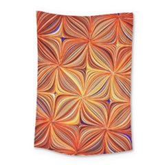 Electric Field Art Xlvi Small Tapestry by okhismakingart