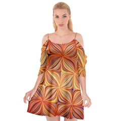 Electric Field Art Xlvi Cutout Spaghetti Strap Chiffon Dress by okhismakingart