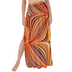 Electric Field Art Xlvi Maxi Chiffon Tie-up Sarong by okhismakingart