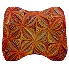 Electric Field Art Xlvi Velour Head Support Cushion