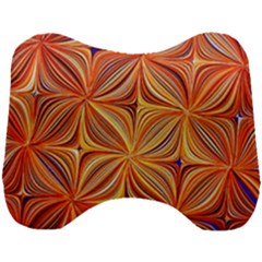 Electric Field Art Xlvi Head Support Cushion by okhismakingart