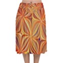 Electric Field Art XLVI Velvet Flared Midi Skirt View1