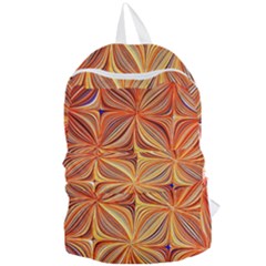 Electric Field Art Xlvi Foldable Lightweight Backpack by okhismakingart