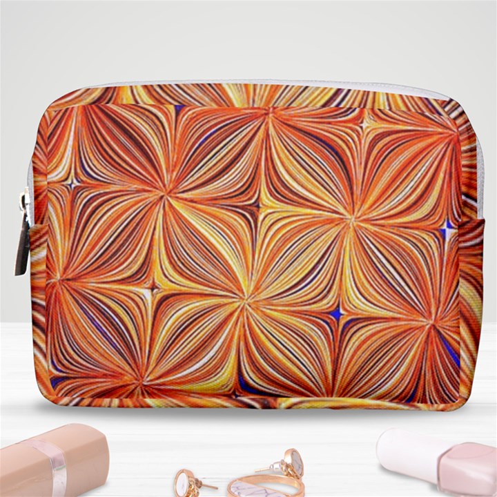 Electric Field Art XLVI Make Up Pouch (Medium)