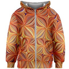 Electric Field Art Xlvi Kids  Zipper Hoodie Without Drawstring by okhismakingart