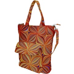 Electric Field Art Xlvi Shoulder Tote Bag by okhismakingart